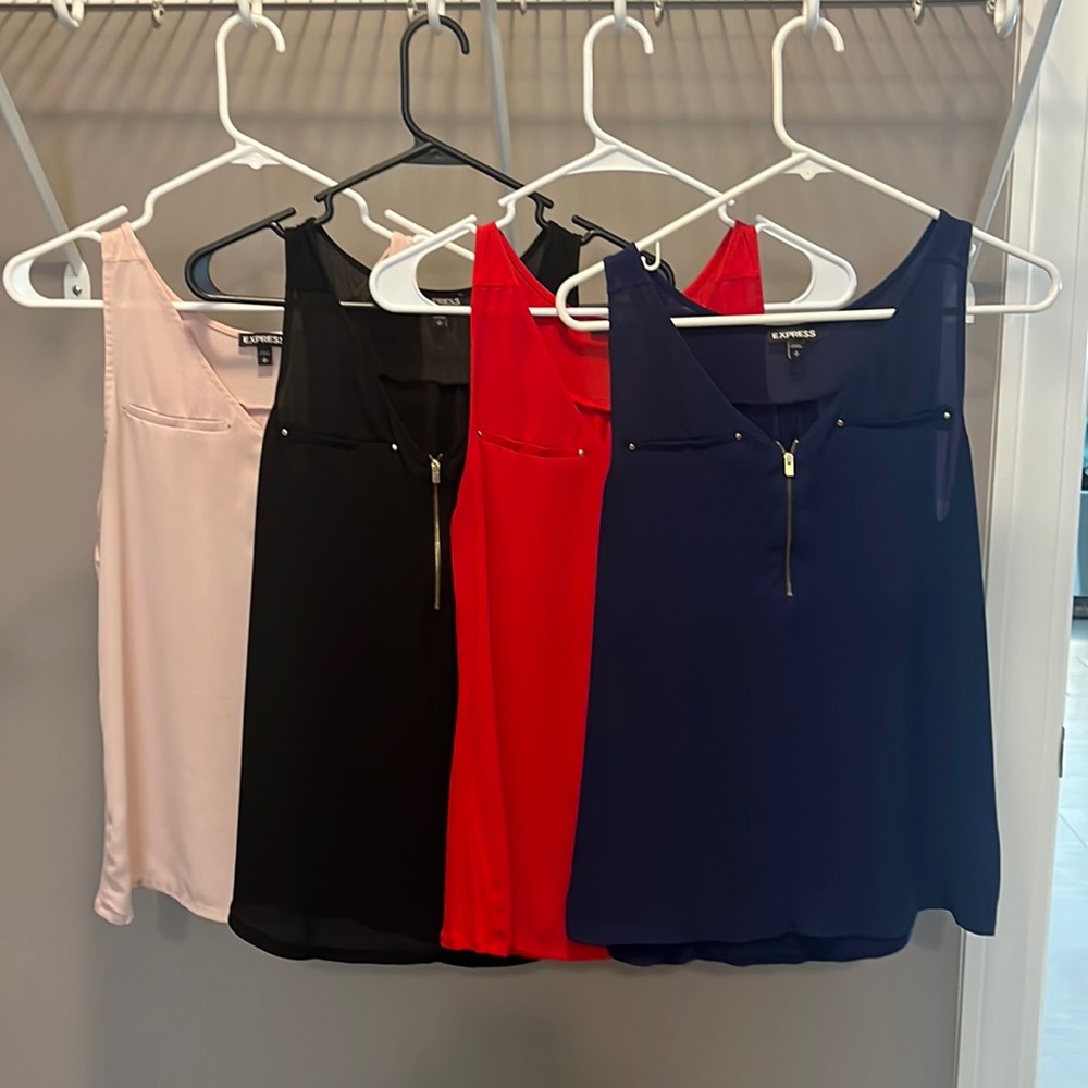 4 Express zip tanks size small